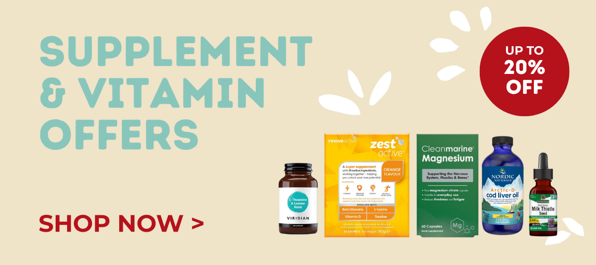 Supplement & Vitamin Offers at Nourish